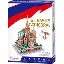 C239H Cubic Fun. St. Basils Cathedral 32 Parça. 3D - 3 Boyutlu Pu