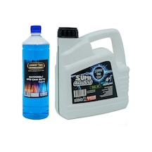 powerten yeşil antifiriz 3 lt  camsuyu 1 lt