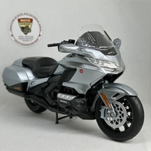Honda Goldwing Dct Gri 1:12 Diecast Motosiklet Model Lisanslı Metal Maket Oyuncak & Biblo