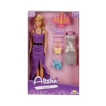 3393 Sun-rst-sıs Minik Alisha Yedek Kıyafetli Bebek Set 29 Cm -