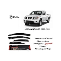 Nissan Navara Cam Rüzgarlığı Mugen Tip Sunplex 2006-2015