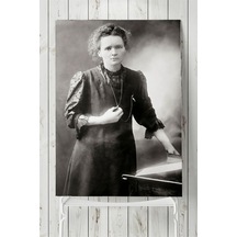 Marie Curie Bilimsel Poster