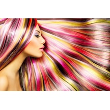 Hair Feather Tüyü - Asorti - Pyrz-769042 Karışık - Çok Renkli