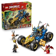 LEGO® NINJAGO® Jay'in Dönüşen Arabası 71856 - 8 Yaş Üzeri Çocuklar için Minifigür İçeren Yaratıcı Oyuncak Yapım Seti (387 Parça)