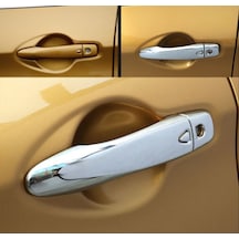 Autogp Nıssan Qashqaı 2014-2020 Krom Kapı Kolu - Smart Key - Akıllı Anahtar