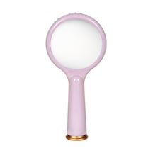 Beauty Mini Puff Saç Fırçası - Aynalı Pembe