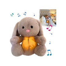 Peluş Hayvan Rahatlatıcı Bebek Tavşan Nefes Alan Uyku Oyuncağı Diğer