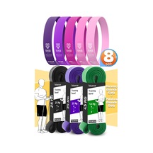 8li Giga Set 25+35+45 Kg + 5li Pilates Direnç Bandı Barfiks Lastiği Loop Band Pembe Ton Çok Renkli