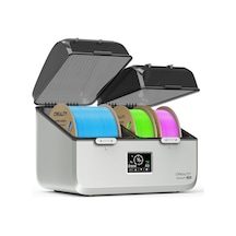 4 Makara İçin Creality Filament Kurutucu, Spacepi X4l, İki Bağımsız Isıtma Odası, 75 C'ye Kadar Sıcaklık, Lcd Dokunmatik Ekran, Pla Petg Abs Tpu Pa İçin Filament Kurutma Kutusu