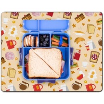Matgo School Breakfast Navajo Beyazı Sıvı Geçirmez Beslenme Matı Kaymaz Yıkanabilir Okul Yemek Pad 3