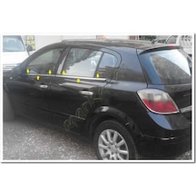 Opel Astra H Hb Krom Cam Çıtası 2004 Sonrası 4 Parça Paslanmaz Çe