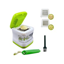 Mini Sarımsak Pres Küpü, Paslanmaz Çelik Bıçaklar, Bpa İçermeyen Çok Renkli