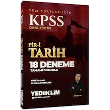 Yediiklim Kpss Genel Kültür Tüm Adaylar İçin Tamamı Çözümlü Pir-i Tarih 18 Deneme