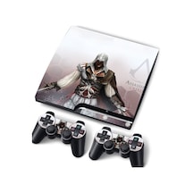 PS3 Slim Assasins Creed Sticker Kaplama Seti