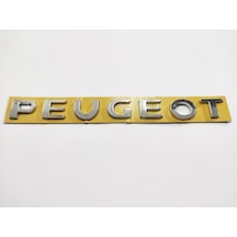 Peugeot Arma Bagaj Yazısı Yapıştırma 26cmx2.5cm 8153