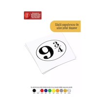 Harry Potter 934 Sticker Oto Motor Laptop Duvar Folyo Sticker 25 X 25 Cm