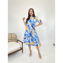 Dogutrend 5522 Elbise-ferrara Altın