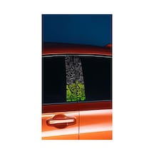 Araç Kapı Direk Kaplama Folyosu Desenli Sağ Sol Takım 2 Adet - 22x50 Cm Görsel - 785710652