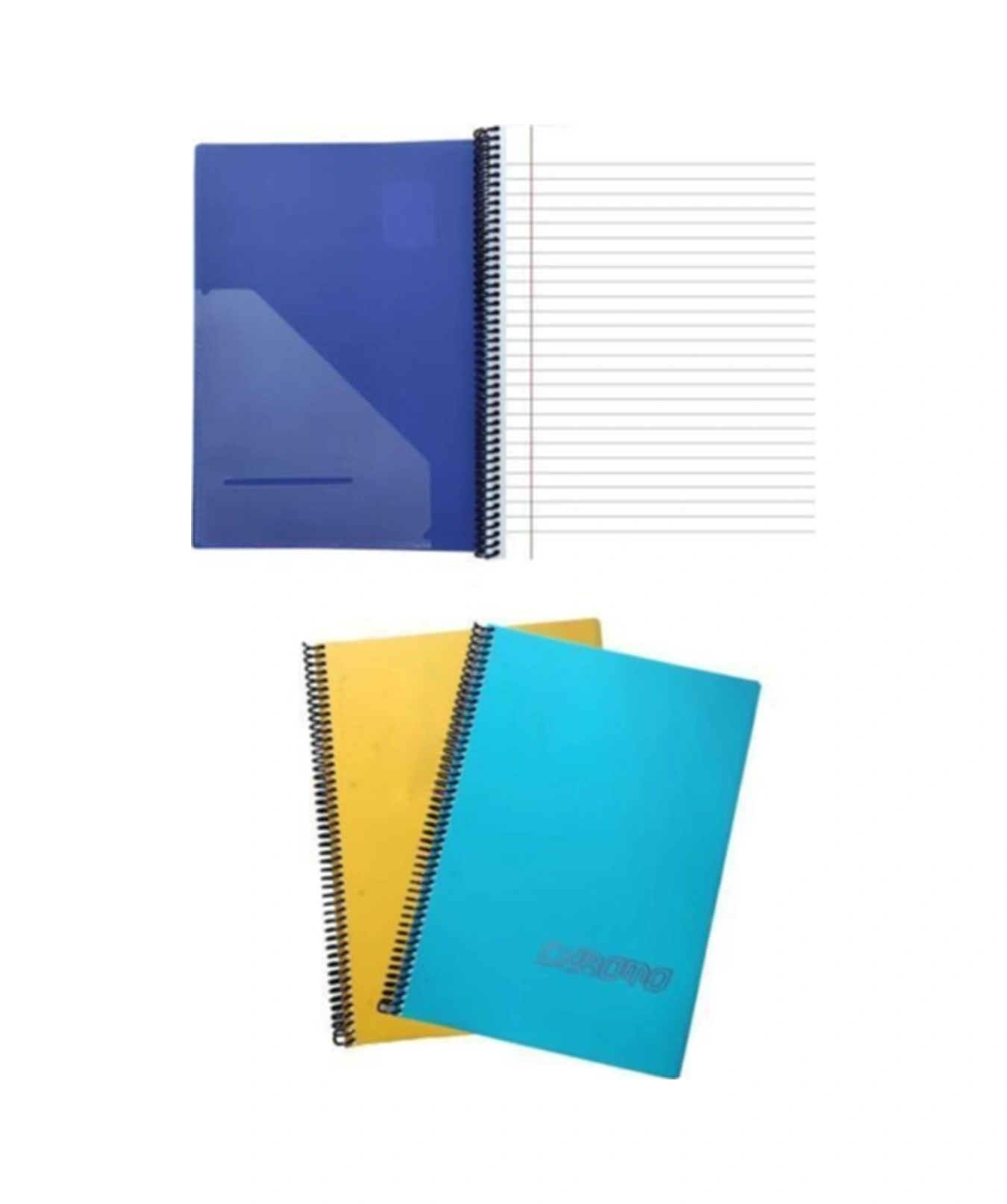 Chromo Spiralli Pp Kapak Defter A4 Çizgili 100 Yp 1491 2'li