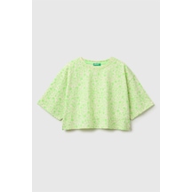 United Colors Of Benetton Kız Çocuk Tamamı Baskı Detaylı Oversize Crop T-shirt Sarı 6-12 Yaş-2800 United Colors Of Benetton Kız Çocuk Tamamı Baskı Detaylı Oversize Crop T-shirt Sarı 6-12 Yaş-2800