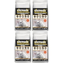 Catmozz Aktif Karbon Topaklaşan Bentonit Kedi Kumu 4 x 5 L