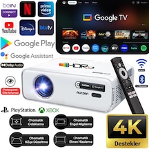 Vankyo Aurzen D1g Android Google Tv 4k Destekli Projeksiyon Cihazı +hdr10+auto Focus+auto Keystone+6g Wifi+6.1bt+dolby Ses Sistemi - Ps5/ps4/xbox
