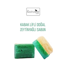 Naturix Doğal Kabak Lifli Zeytinyağlı Katı Sabun 130 G