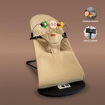 Sweden Baby Premium Cotton 3 Kademeli Oyuncaklı Sallanan Ana Kucağı Katlanır ve Taşıma Çantalı