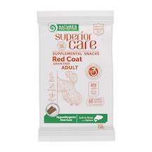 Nature S Protection Superior Care Kızıl Tüylü Köpekler İçin Somonlu Hipoalerjenik & Ağız Bakım Köpek Ödülü 150g
