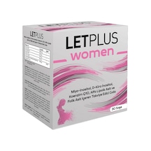 Letplus İnositol Woman Folik Asit İçeren Takviye Edici Gıda 30 Şase
