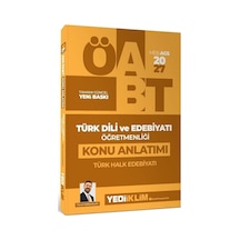 Yediiklim 2027 Öabt Meb-ags Türk Dili Ve Edebiyatı Öğretmenliği Türk Halk Edebiyatı Konu Anlatımı - Faruk Karaaslan