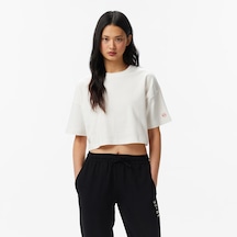 Unıted4 Regular Fit Kadın Bej T-shirt Bsc-lady