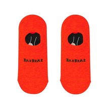 Bad Bear Core Tendo Crimson Red Kırmızı Unisex Kısa Çorap - Kırmızı