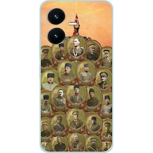 Vivo Y22 Uyumlu Atatürk Ve Kurtuluş Savaşı Komutanları Baskılı Silikon Kılıf Renkli