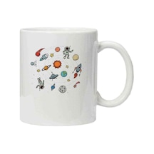 Kupa Bardak Uzay Astronomi Çocuk