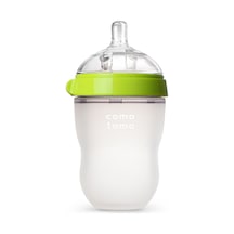 Comotomo Antikolik Orta Akışlı Silikon Biberon 250 ML - Yeşil