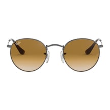 Ray-Ban Rb3447 004/51 50 21 Kahve Degrade Round Erkek Güneş Gözlüğü