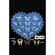 Nail Art Charm Silikon Kalıp Nail Art Desen Kalıbı, Charm Tırnak Süsleme 3d Silikon Kalıp 6