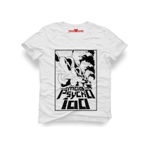 Tshirthane One Punch Man Mob Psycho 100 Tişört Erkek Tshirt