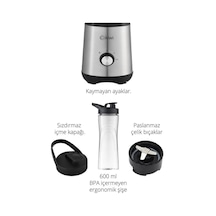 Kiwi KSB-2240 500 W Standlı Paslanmaz Çelik Blender