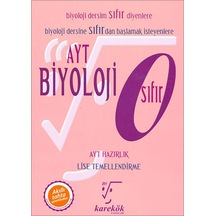 Ayt Biyoloji Sıfır Karekök Yayınları N11.6334