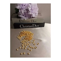 Gold Renk Kapsül Tesbih Bileklik Kolye 131 Adet