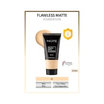Flawless Matte Foundation SPF 15 Yoğun Kapatıcı Mat Bitişli Fondöten - 01 Açık