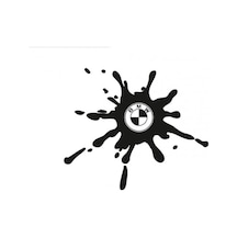 B M W Damla Görünümlü Sticker Damlası Yapıştırma 2 Adet