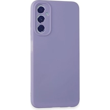 Samsung Uyumlu Galaxy A05s Kılıf First Silikon Lila