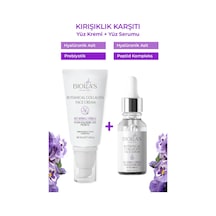 Biolea's Skincare Kırışıklık Karşıtı Bitkisel Kolajen Yüz Krem ve Serum Seti