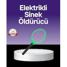 Mey İthalat Çocuk Ve Evcil Hayvan Dostu Elektrikli Sinek Raketi Güvenli Kullanım