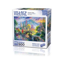 20046 Mountain Village 500 Parça Puzzle -ks
