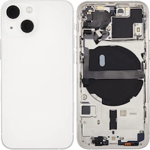 Apple Uyumlu iPhone 13 Mini Boş Kasa Beyaz
