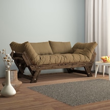 Woodesk Adalar Masif Ceviz-camel Renk 2li Kanepe Cpt8119-210